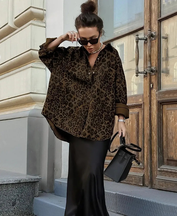 Adalyn™ | Leopard Print Shirt