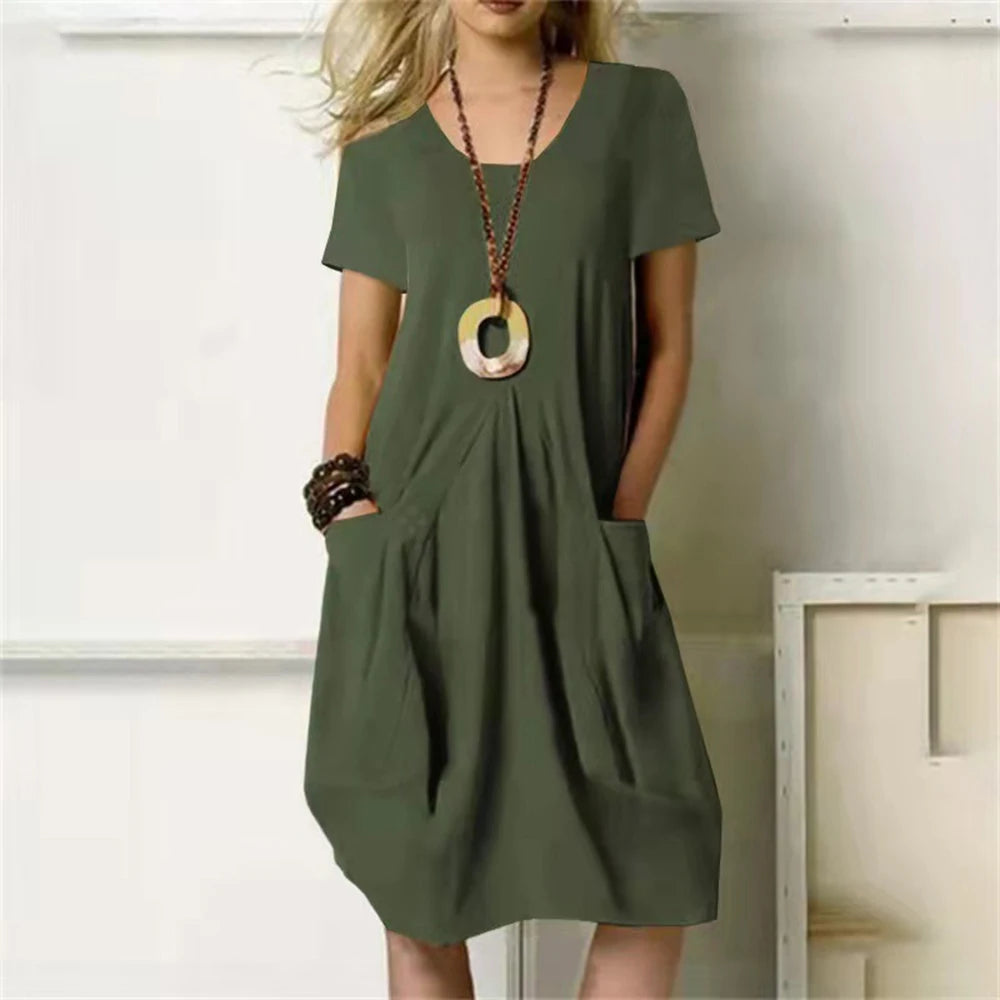 Chloe™ | Double Pocket Dress