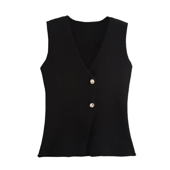 Jenna™ | Elegant Button Top