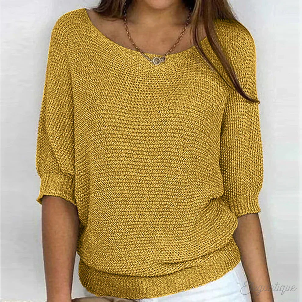 Ellie™ | Casual Knitted Top